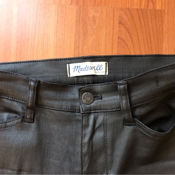 MADEWELL | Skinny Skinny Racetrack Moto Black Jeans Size 28 - Picture 13 of 15